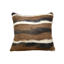 Load image into Gallery viewer, Terra Castano - Felted Pillow
