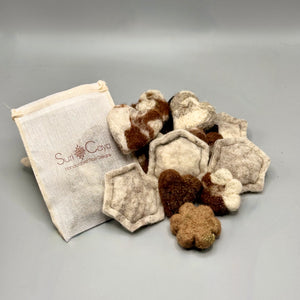 Felted Fuzzy Catnip Toy