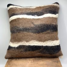 Load image into Gallery viewer, Castanos - Felted Pillow
